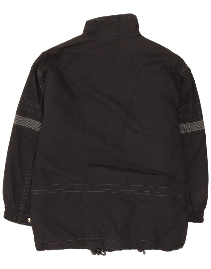 VINTAGE Herren Windjacke UK 42 XL Schwarz Polyester