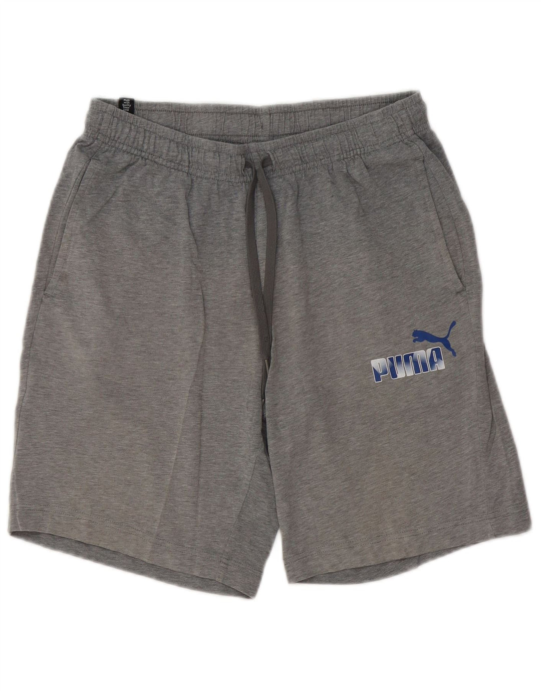PUMA Herren Sportshorts mittelgraue Baumwolle