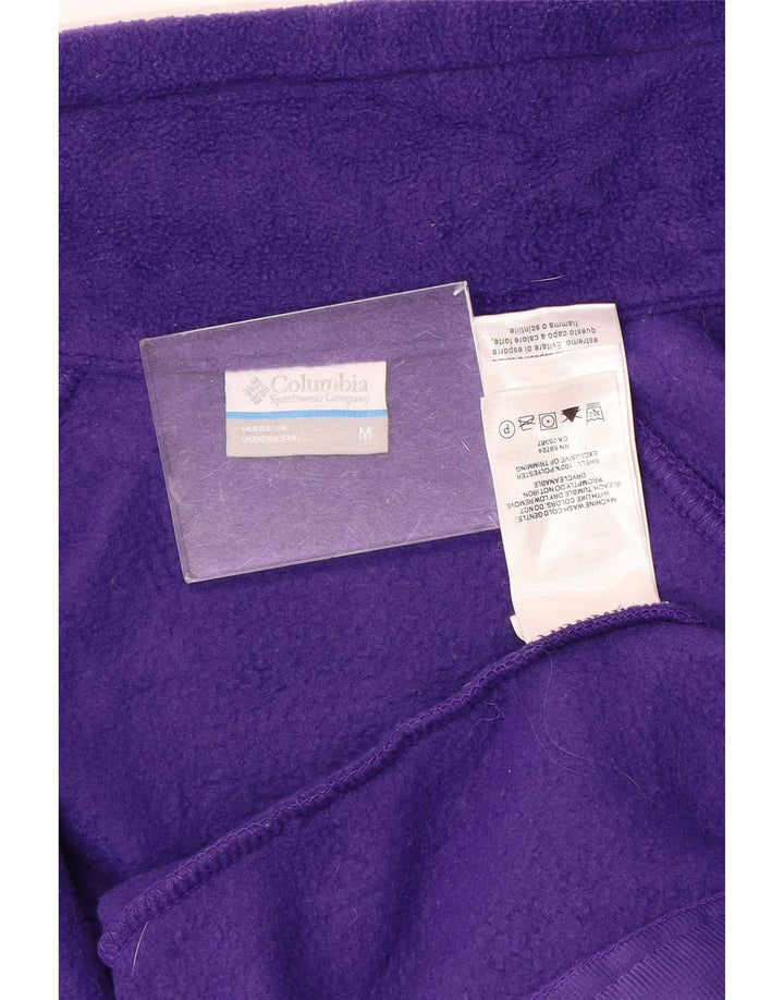 Columbia Damen Fleecejacke UK 14 Medium Purple Polyester