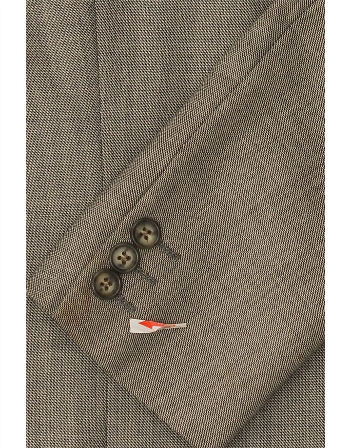 Vintage Herren 2-Knopf-Blazer-Jacke IT 46 Small Grey