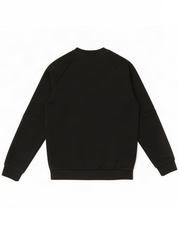 Adidas Jungen Sweatshirt Pullover 9–10 Jahre, schwarze Baumwolle