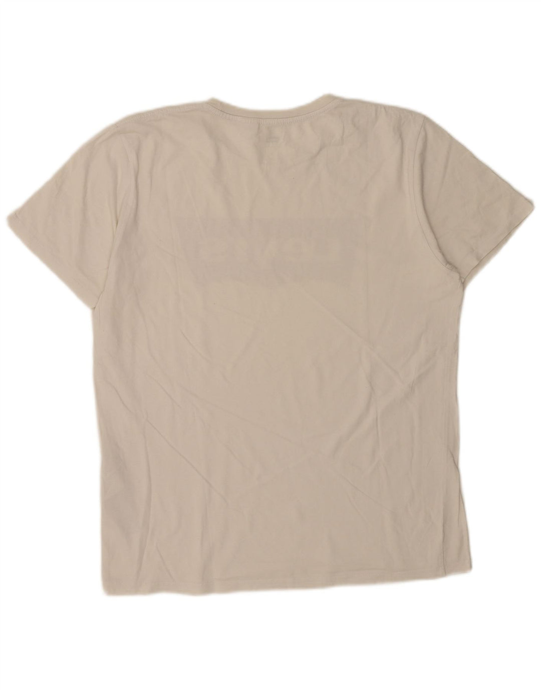 Levi's Herren-T-Shirt mit Grafik, Größe L, aus weißer Baumwolle