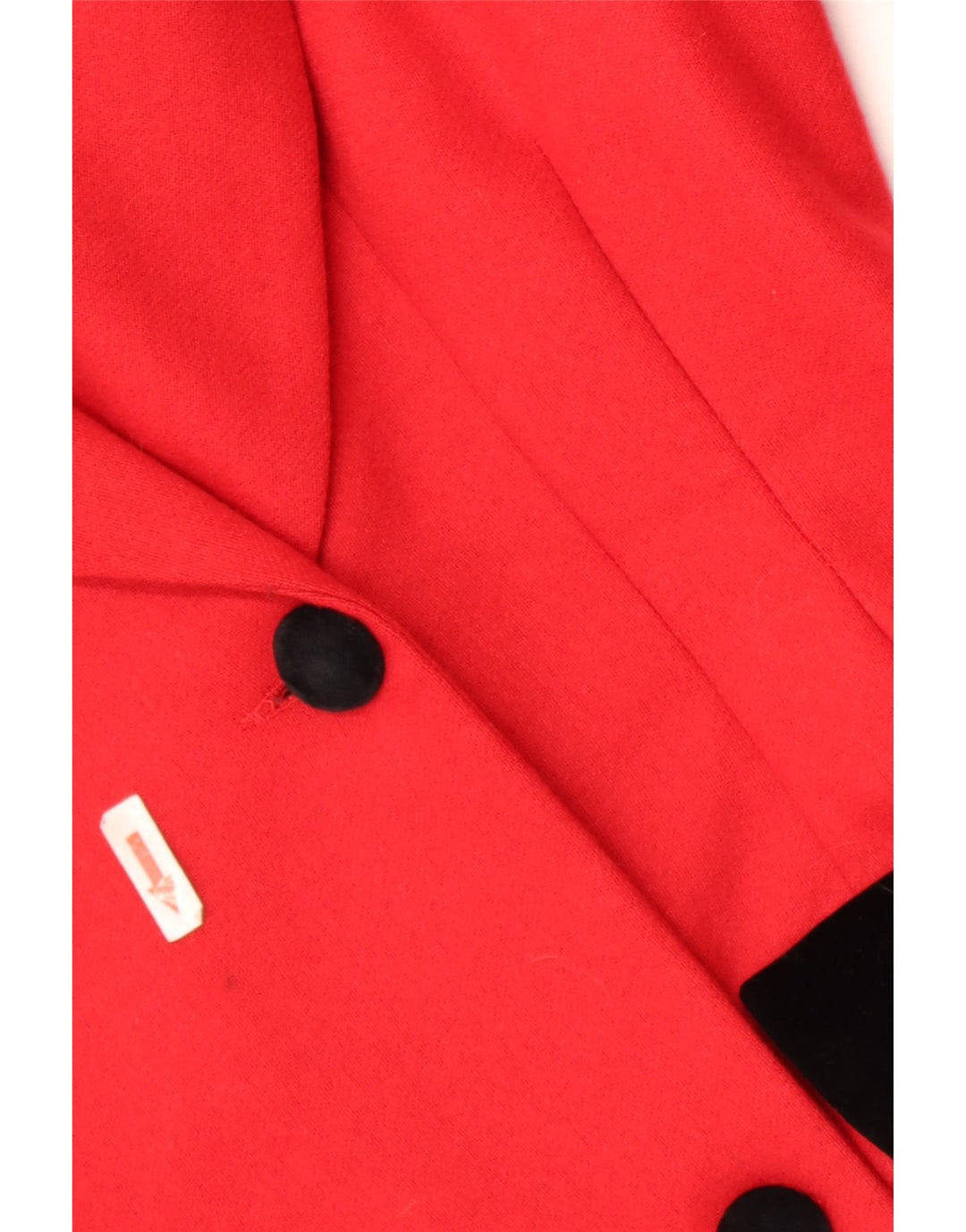 1957 Legendary Longline-Blazerjacke für Damen IT 44 Mittelroter Farbblock