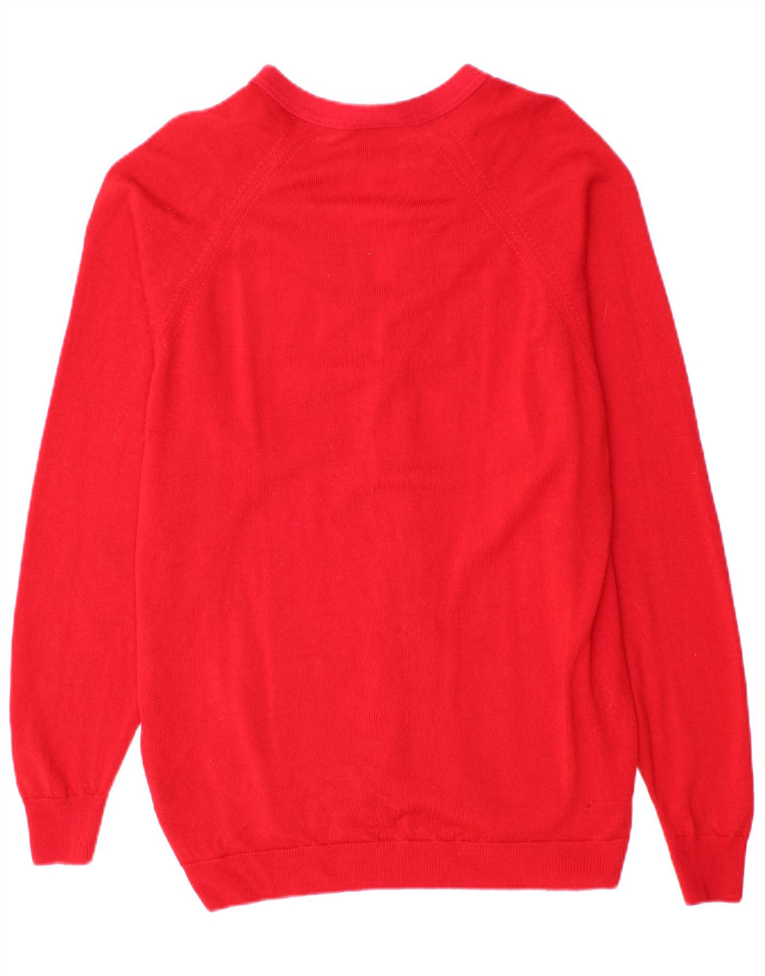 FIRST AVENUE Damen-Cardigan-Pullover UK 16 Große rote Schurwolle