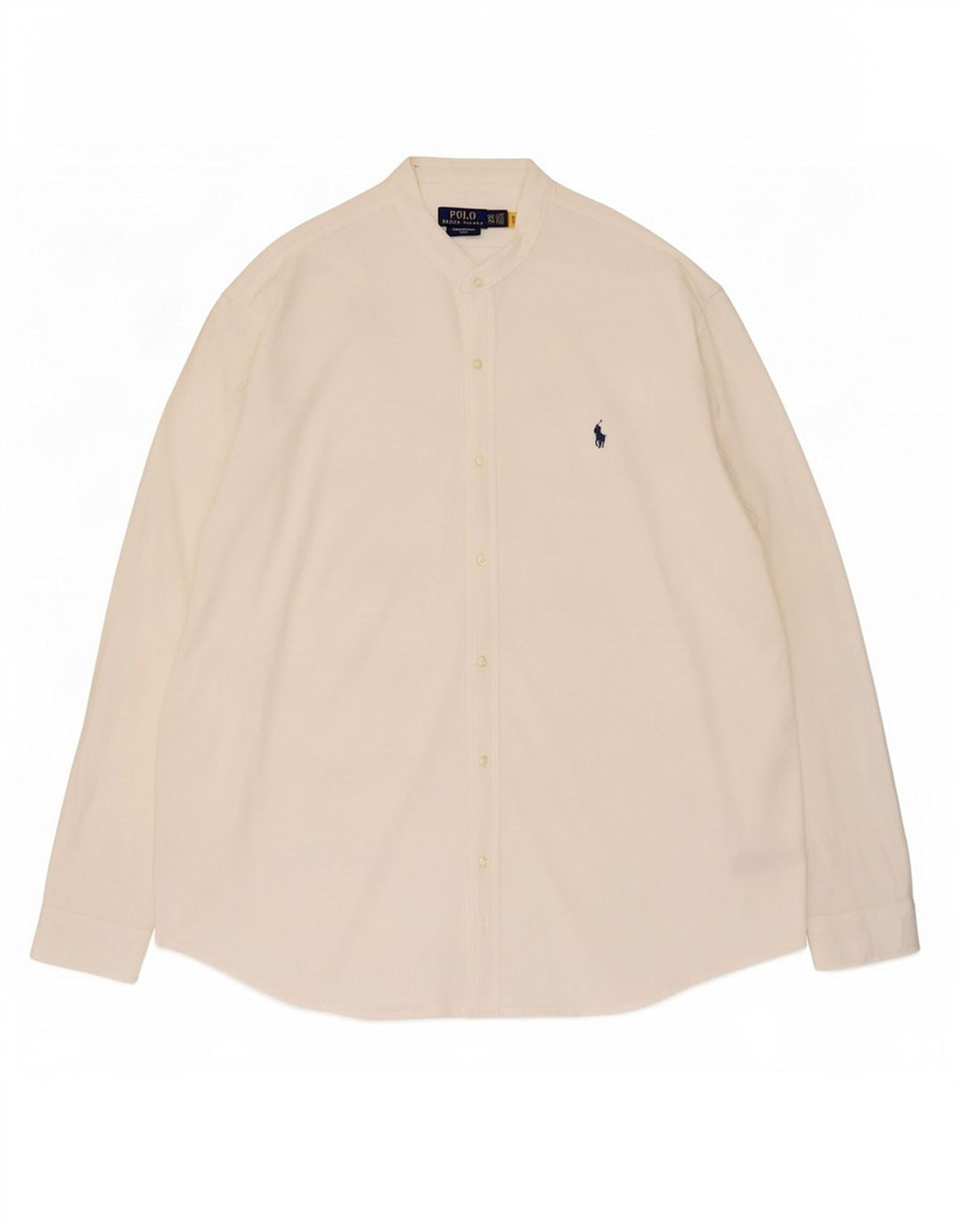 Polo Ralph Lauren Herrenhemd 2XL Weiße Baumwolle