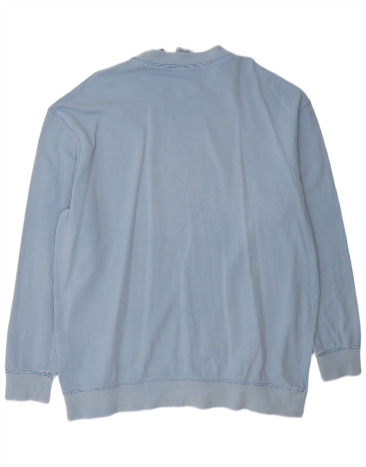 ADIDAS Herren Sweatshirt Pullover 2XL Blau Baumwolle