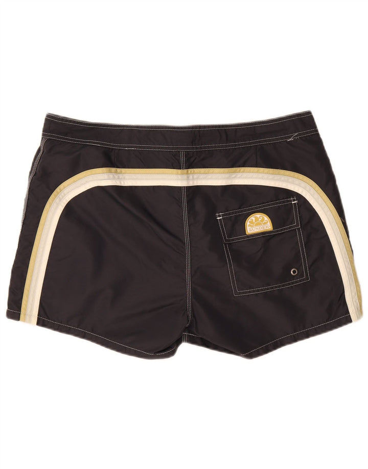 Sundek Herren Badeshorts XL Schwarz gestreift