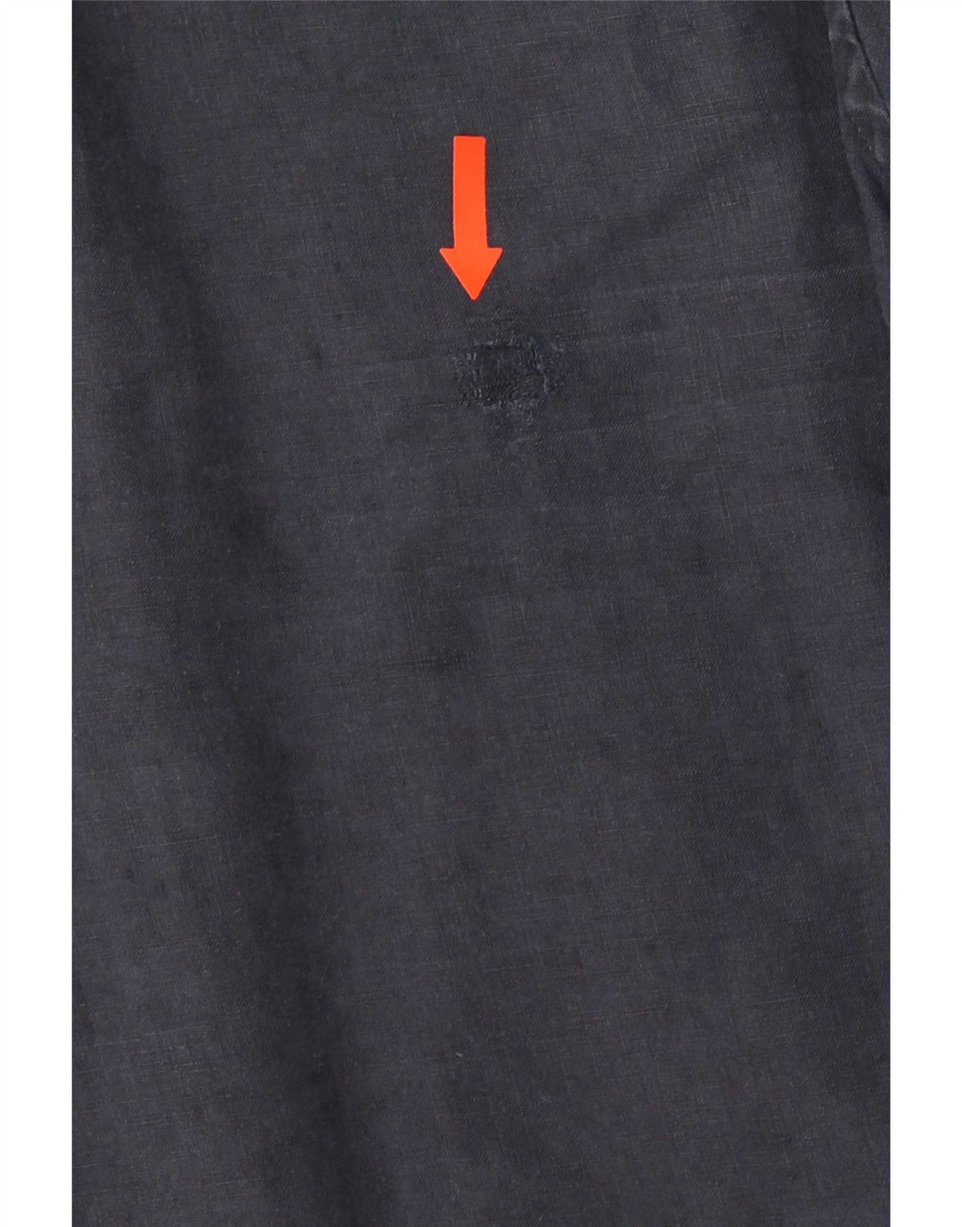 Tommy Hilfiger Herren-Kurzarmhemd, groß, marineblaues Leinen