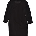 VINTAGE Womens Long Sleeve Sheath Dress UK 14 Large Black | Vintage Vintage | Thrift | Second-Hand Vintage | Used Clothing | Messina Hembry 