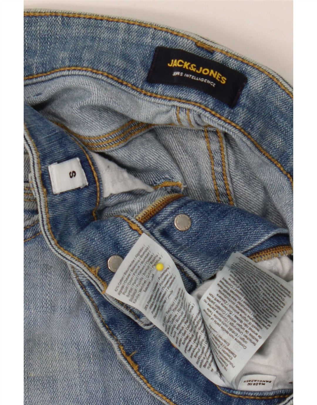 Jack & Jones Herren-Jeansshorts, Größe S, W29, Blau, Baumwolle