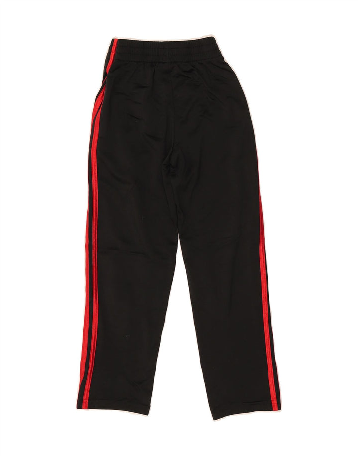 ADIDAS Boys Tracksuit Trousers 7-8 Years  Black Polyester Vintage Adidas and Second-Hand Adidas from Messina Hembry 