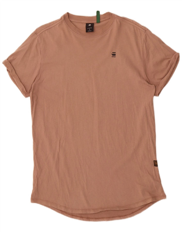 G-Star Herren T-Shirt Small Beige Baumwolle