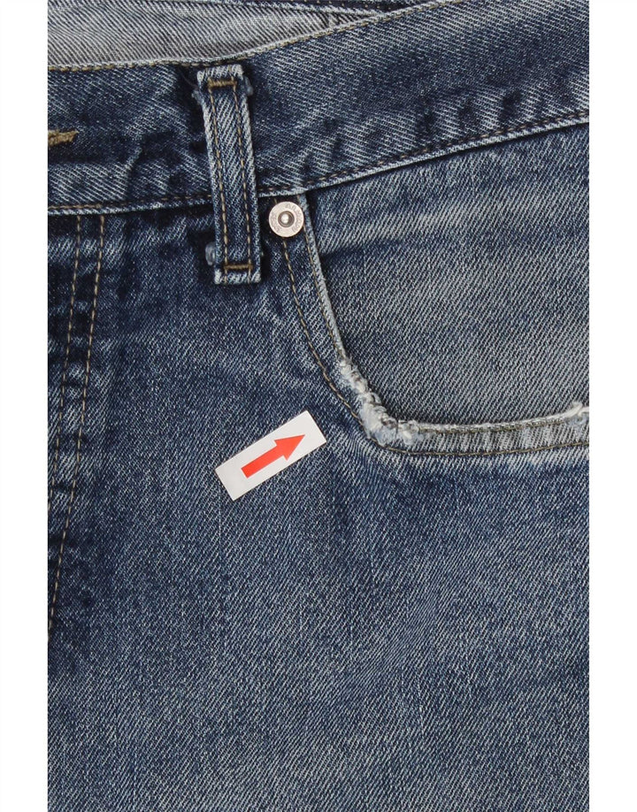 Armani Herren Straight Jeans W38 L31 Blau