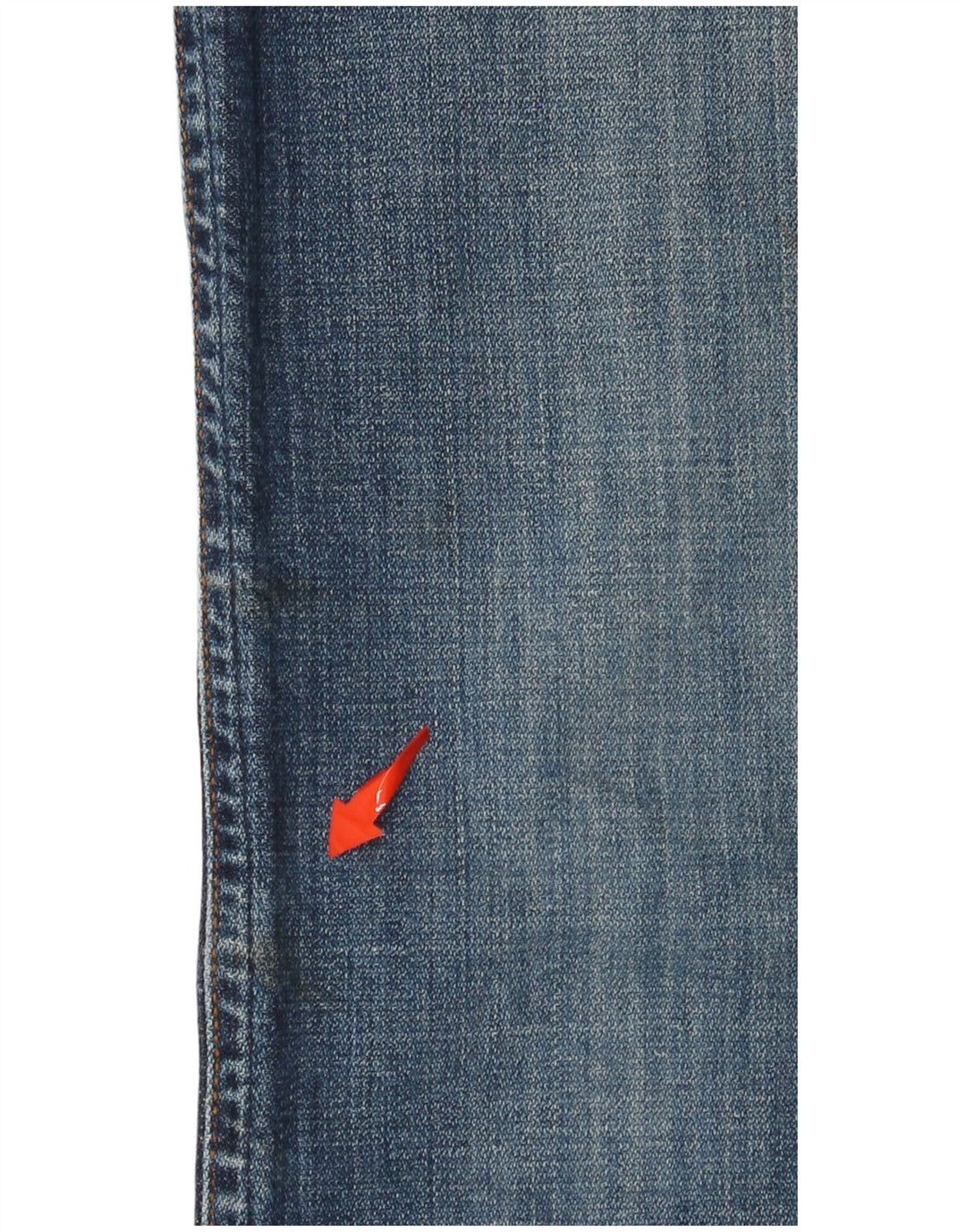 WRANGLER Herren Texas Straight Jeans W32 L30 Blaue Baumwolle