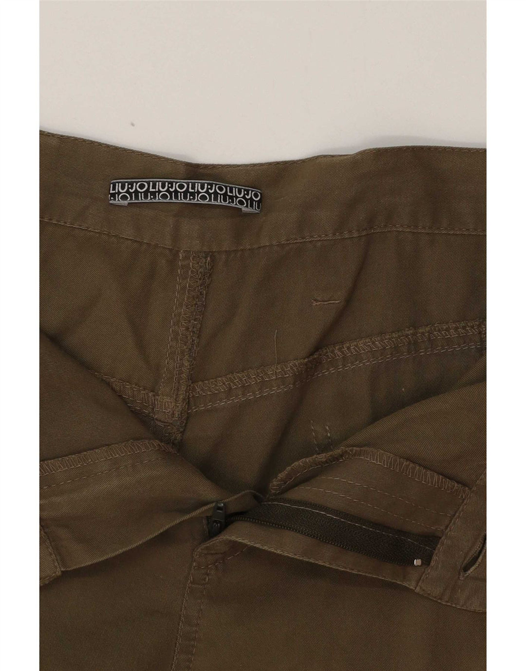 Liu Jo Damen Chinoshorts W32 Large Khaki