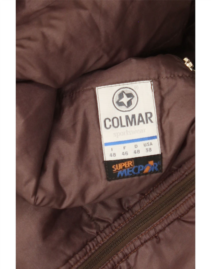 COLMAR Herren-Skijacke mit lockerer Passform, IT 48, Mittelgrün, Farbblock