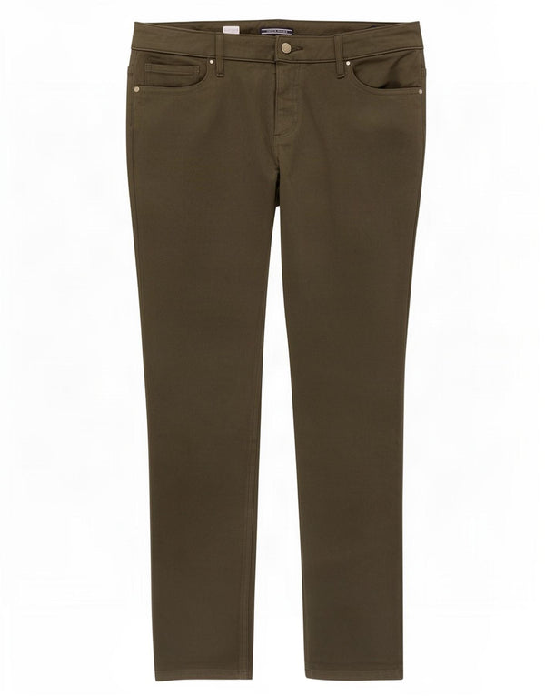Tommy Hilfiger Damen Skinny Freizeithose US 12 Large W34 L31 Khaki