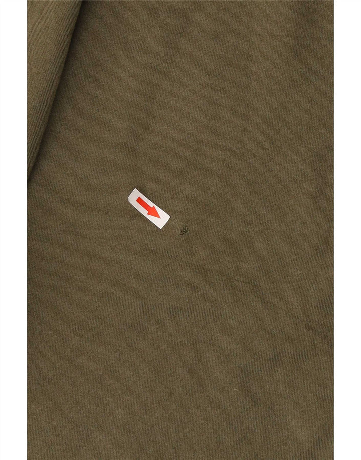 John Lewis Herren-Sweatshirt-Pullover, mittlere Khaki-Baumwolle
