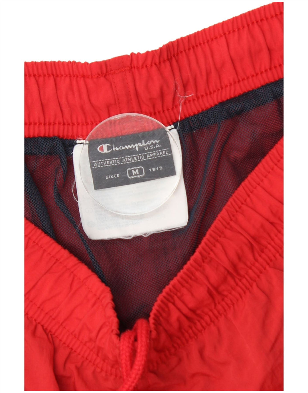 Champion Herren-Sportshorts, Mittelrot, Farbblock