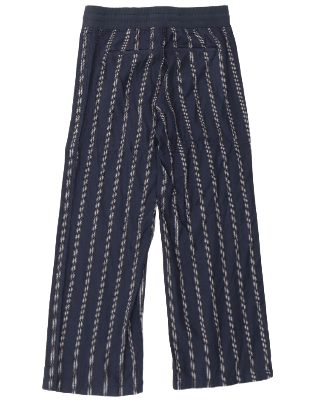 Athleta Damen-Trainingshose, US 8, mittelgroß, marineblau, gestreift, Leinen