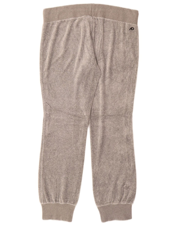 Nike Womens Tracksuit Trousers Joggers UK 14 Large  Grey Cotton