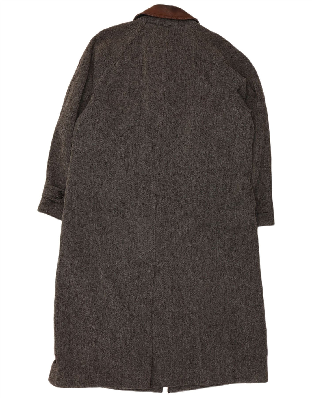 HUGO BOSS Herrenmantel UK 42 XL Graue Wolle