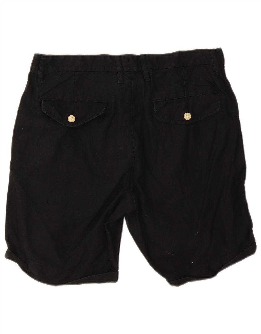 Izod Herren Chinoshorts W32 Mittelschwarze Baumwolle