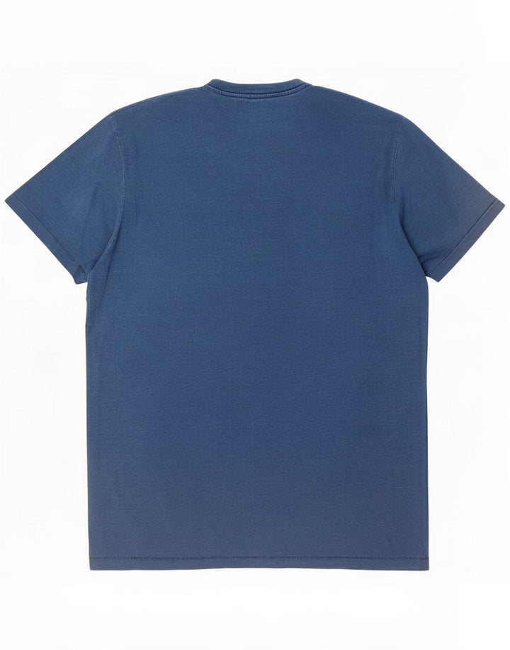 J. Crew Herren T-Shirt Top Medium Marineblau Baumwolle