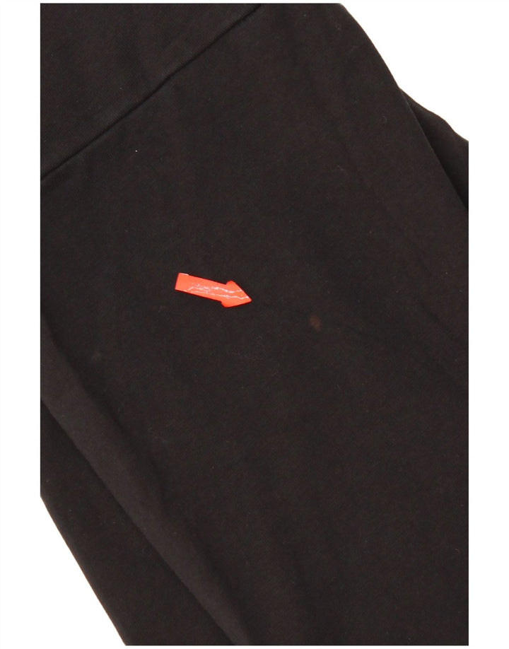 Adidas Damen Graphic Leggings UK 8/10 Small Schwarz