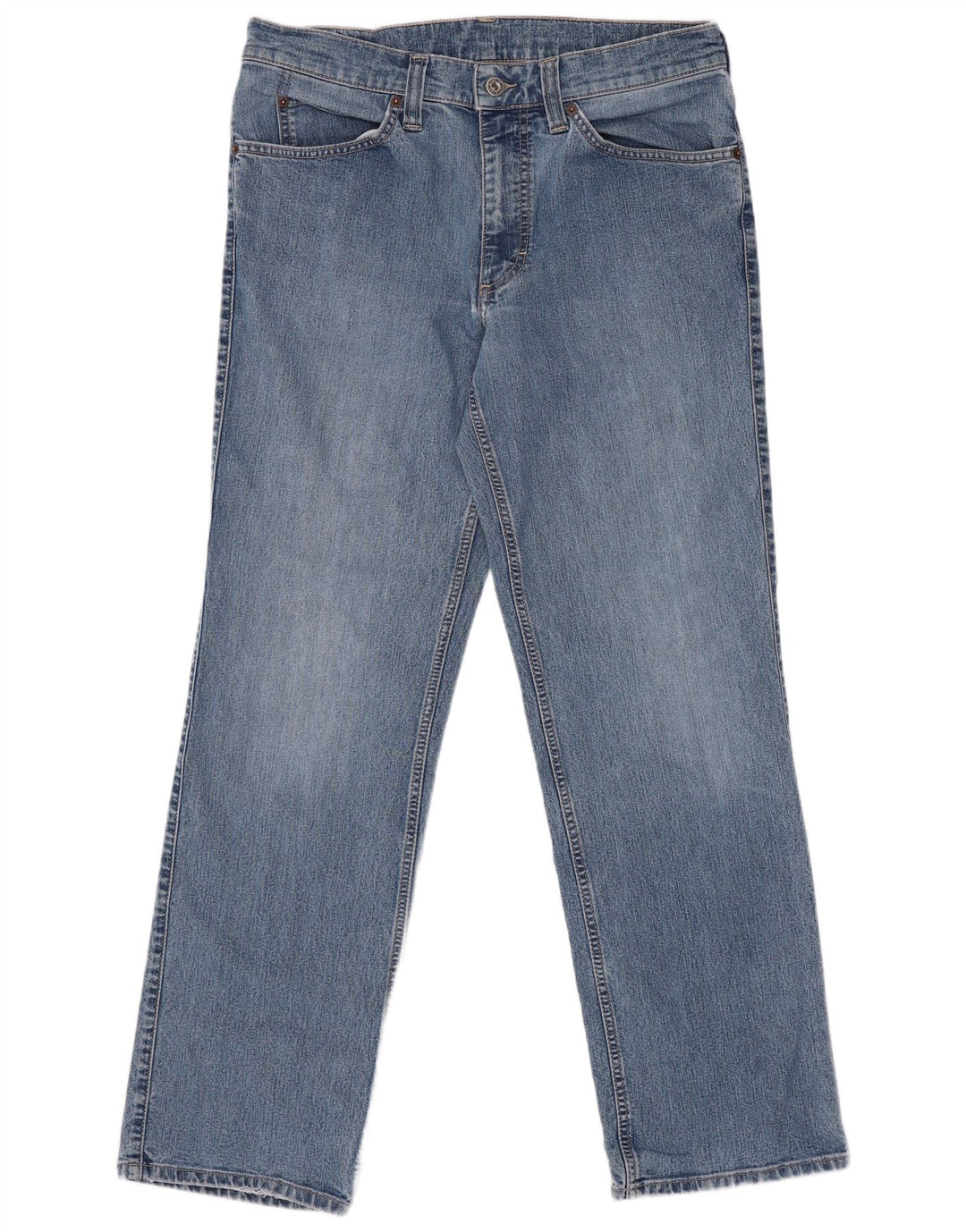 Mustang Herren Straight Jeans W34 L30 Blau