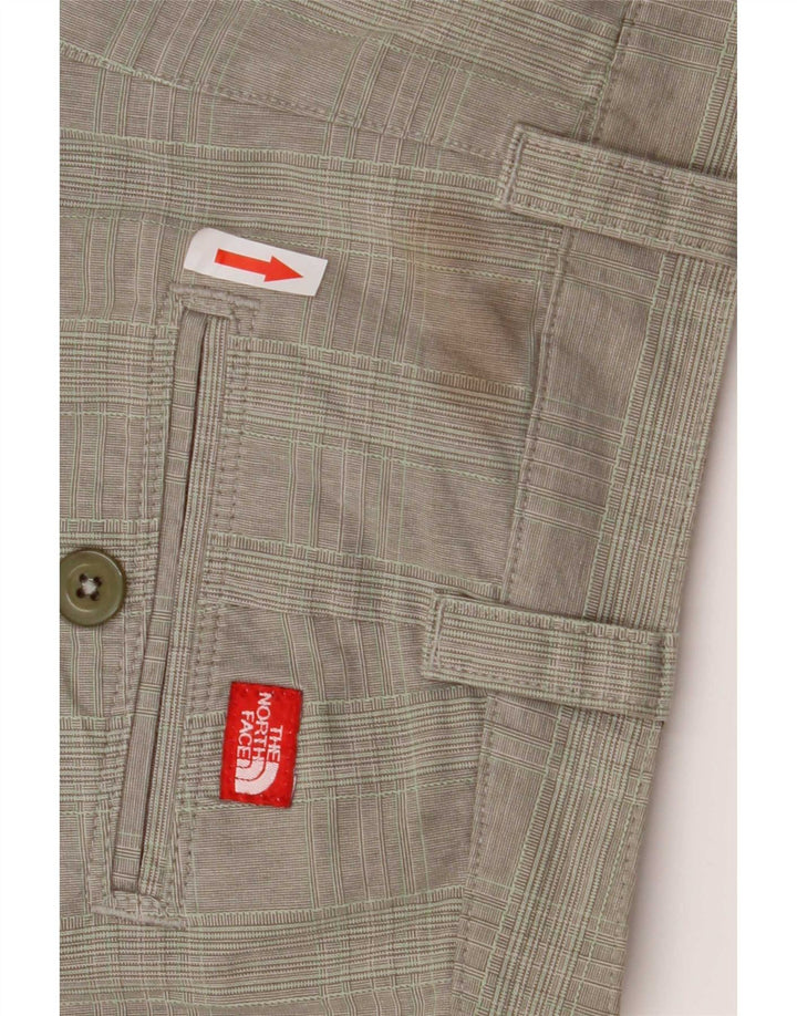 The North Face Damen-Chinoshorts mit normaler Passform, US 4, S, W30, grün kariert