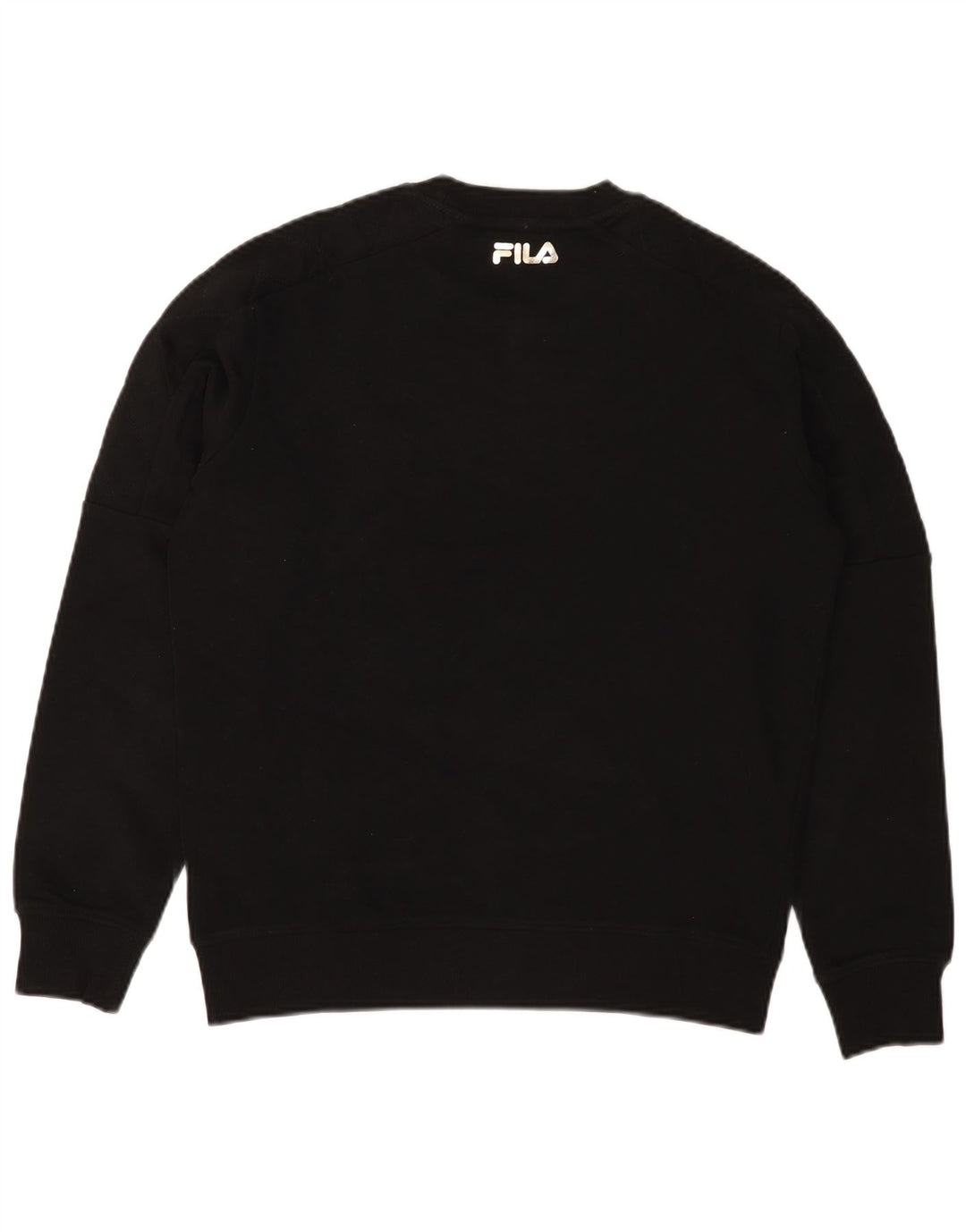 FILA Herren Sweatshirt Pullover XS Schwarz Baumwolle
