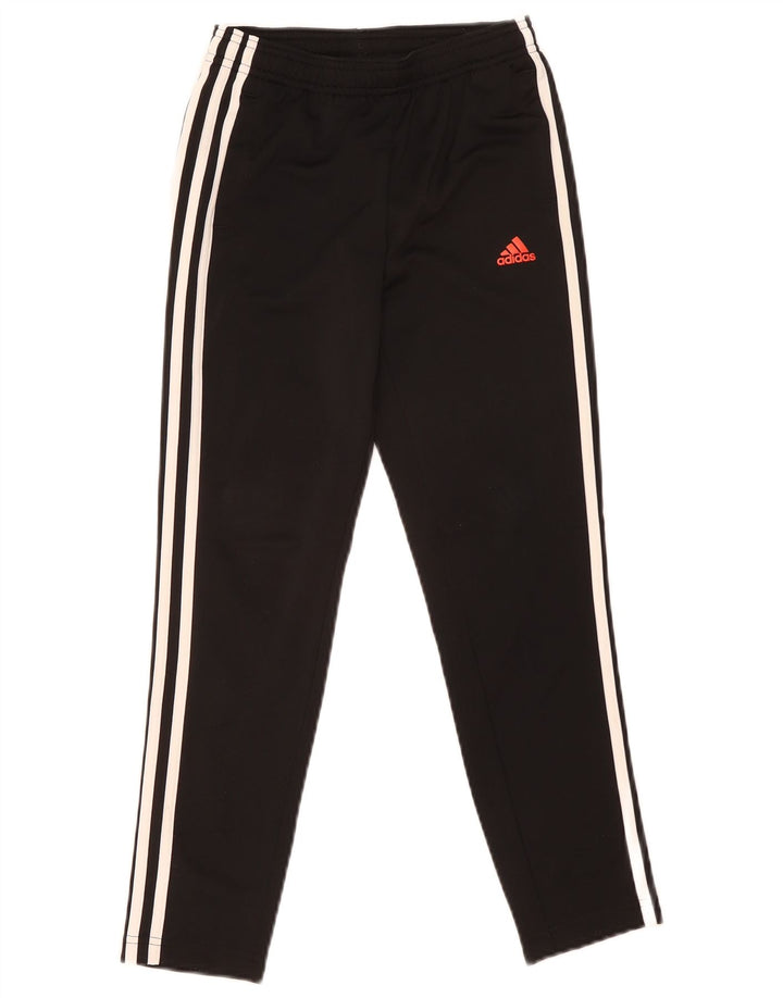 Adidas Trainingshose für Jungen, 9–10 Jahre, schwarzes Polyester