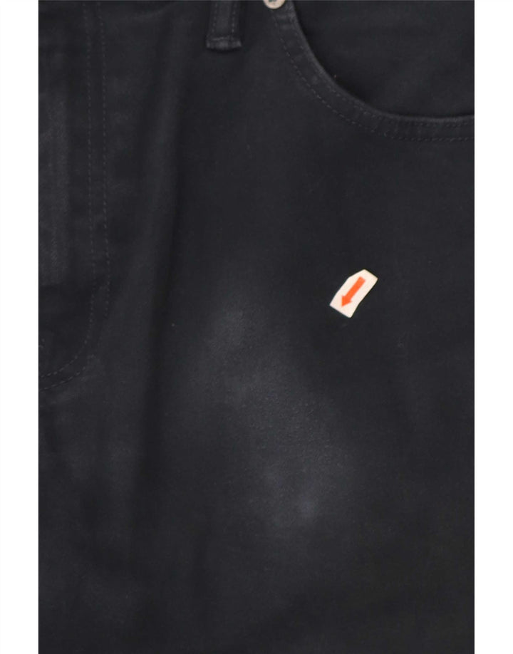 Marks & Spencer Herren Straight Jeans W36 L29 Marineblau Baumwolle