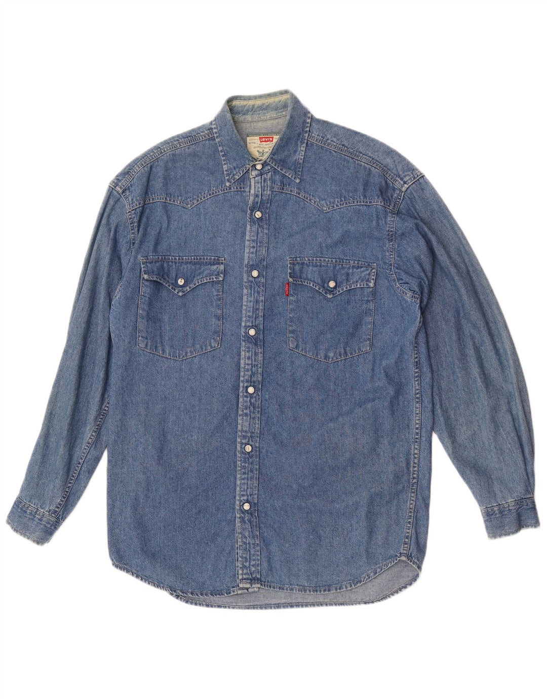 Levi's Herren Jeanshemd Small Blue