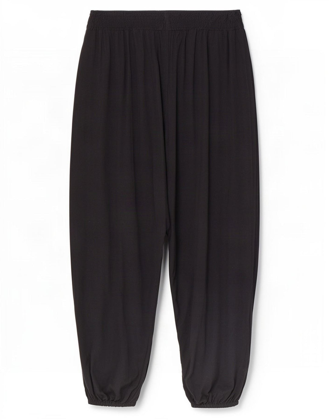 Marks & Spencer Damen-Haremshose, mittelgroß, W28, L26, schwarze Viskose