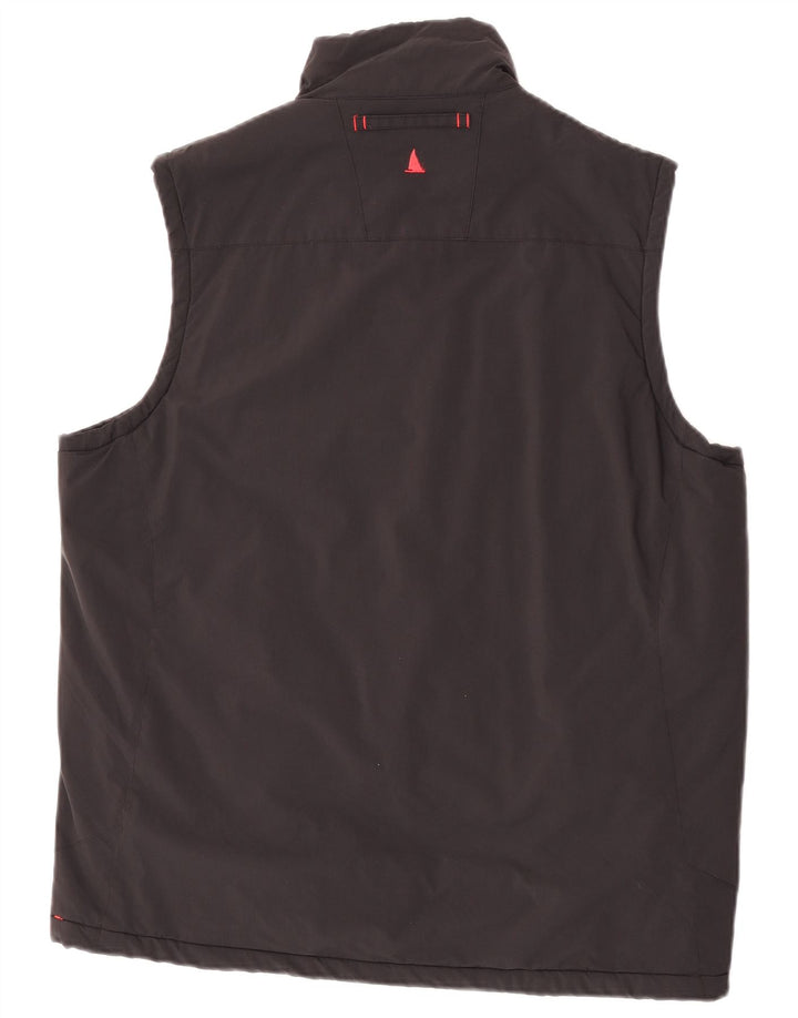 Musto Herren Wattierte Weste UK 42 XL Schwarz Polyamid