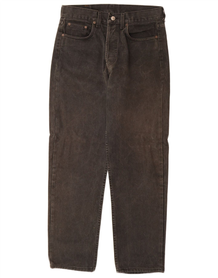 Rifle Herren Tapered Jeans W33 L30 Schwarze Baumwolle