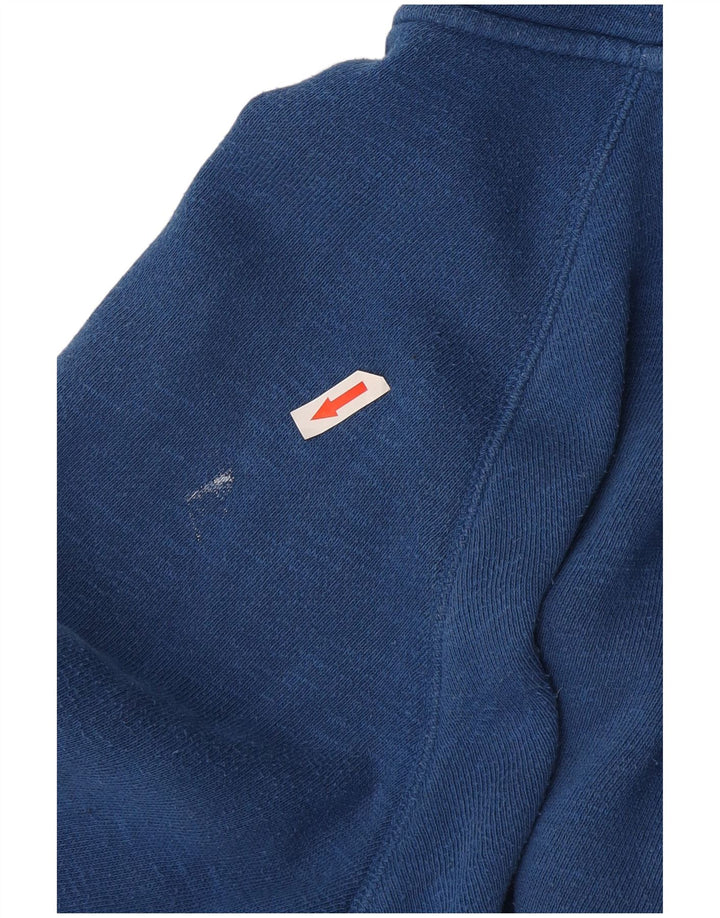 Jack Wills Damen UK 14 Große blaue Baumwolle