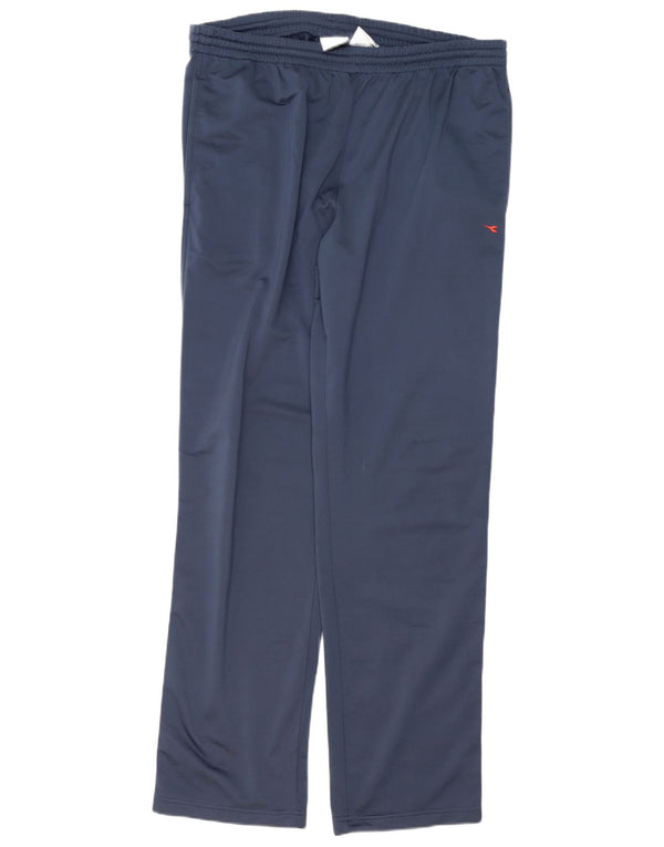 Diadora Herren-Trainingshose, UK 46, 2XL, Marineblau, Polyester