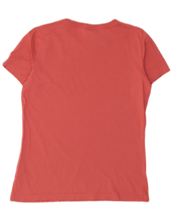 G-Star Damen Grafik T-Shirt Top UK 14 Mittelrosa Baumwolle