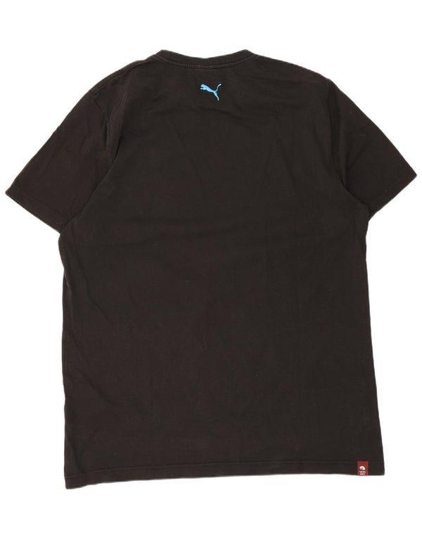 Puma Herren Grafik T-Shirt Top XL Schwarz