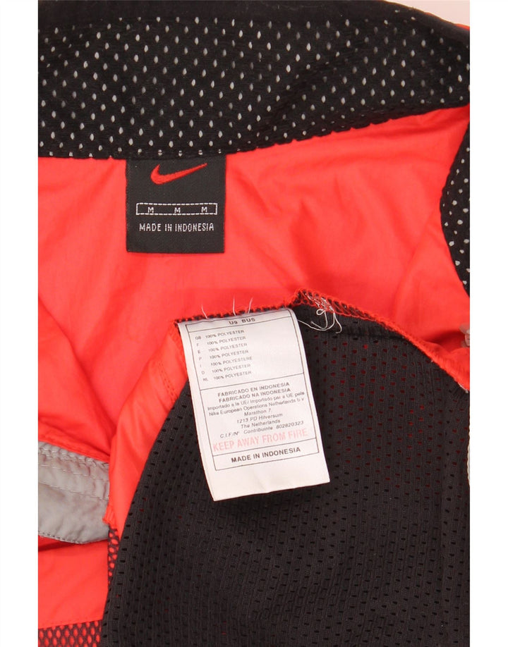 NIKE Herren Ärmelloses Trainingsjacke Oberteil Mittel Orange Farbblock