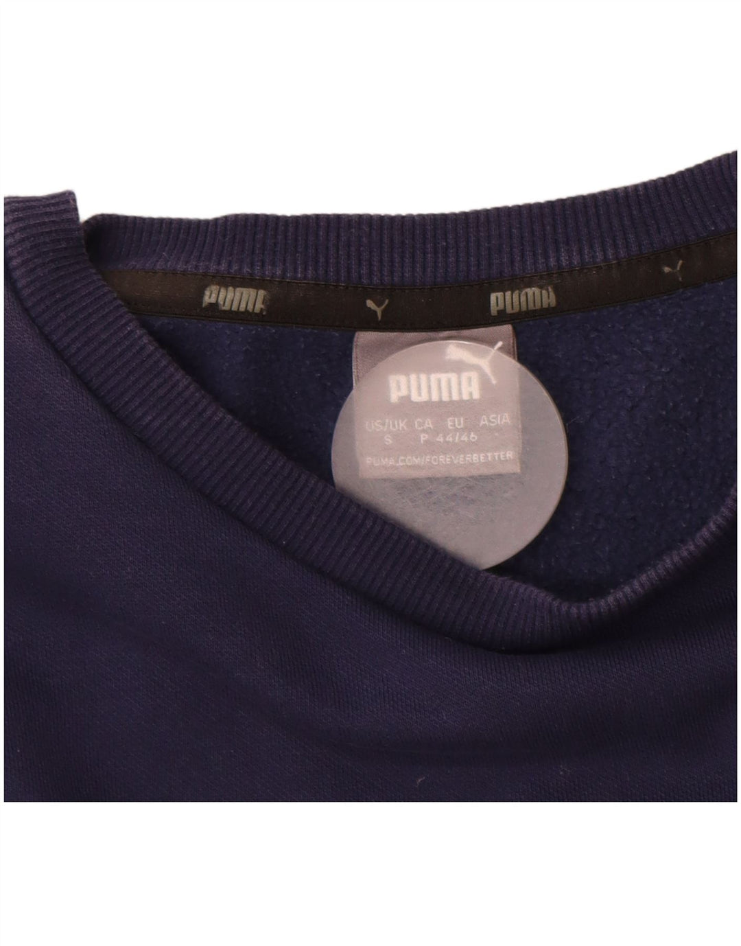 PUMA Herren Sweatshirt Pullover Small Marineblau Baumwolle