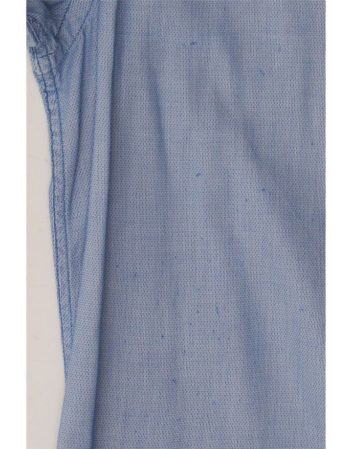 TOMMY HILFIGER Mens New York Fit Shirt Medium Blue Cotton Vintage Tommy Hilfiger and Second-Hand Tommy Hilfiger from Messina Hembry 