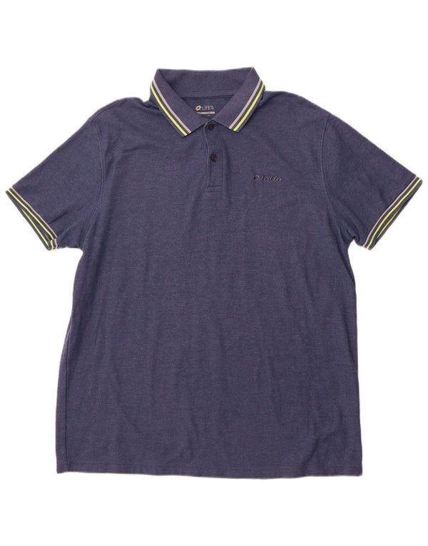LOTTO Herren Poloshirt 2XL Marineblau