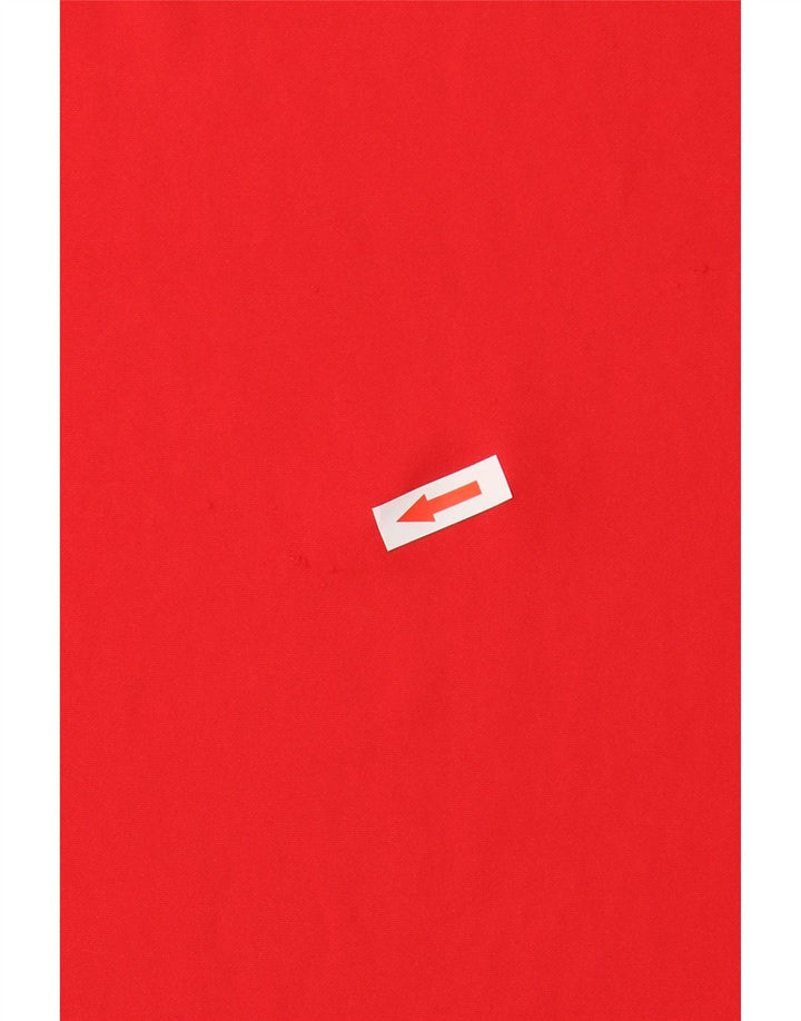 Nike Herren Dri Fit T-Shirt-Oberteil, groß, rot, Farbblock