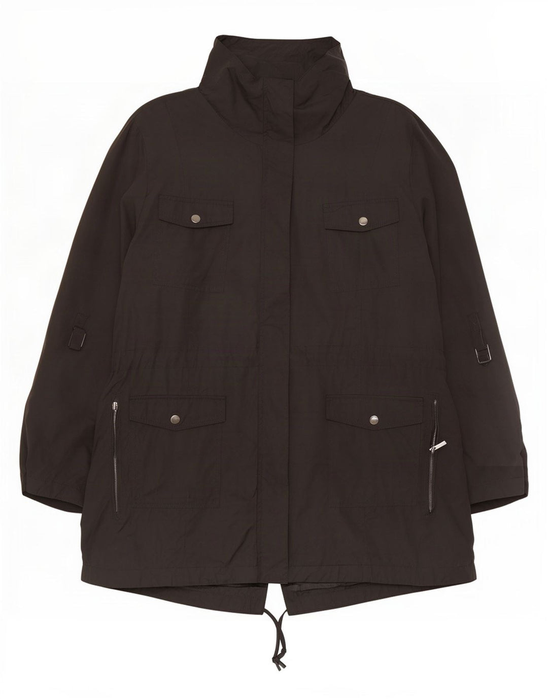 Marks & Spencer Damen Autograph Übergroße Parkajacke UK 20 2XL Schwarz