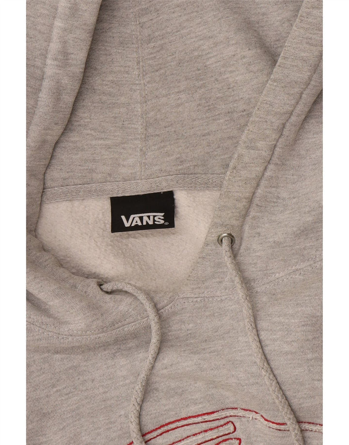 Vans Herren-Kapuzenpullover mit Grafik, groß, grau gefleckt