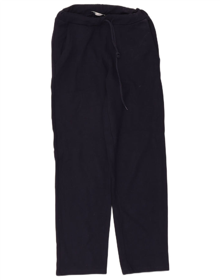 Zara Damen-Trainingshose, Größe S, Marineblau, Viskose